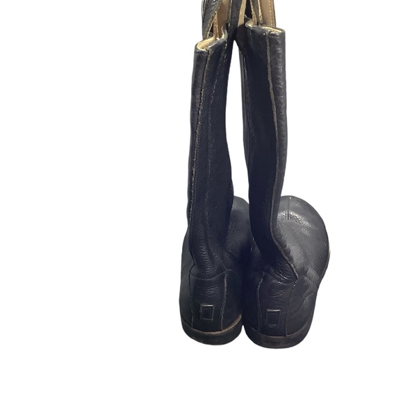 Jim Barnier Pebble Leather Cowboy Boots - Picture 4 of 9